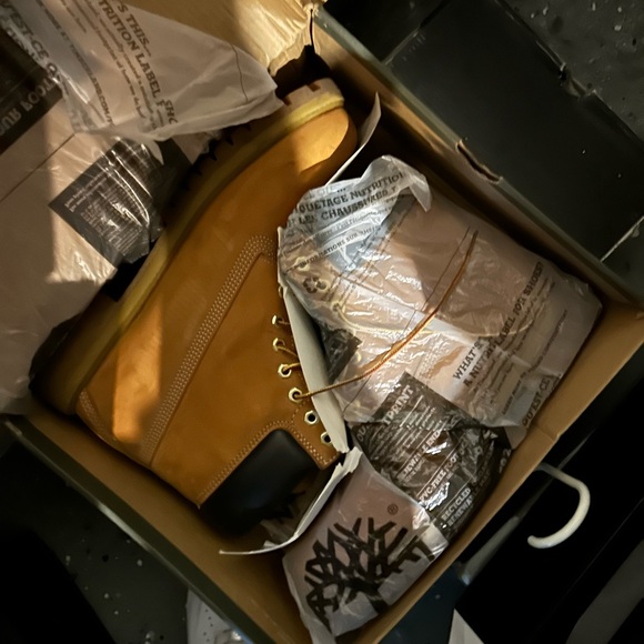 Jordan White, Black, and Red Sneakers - Picture 4 of 16